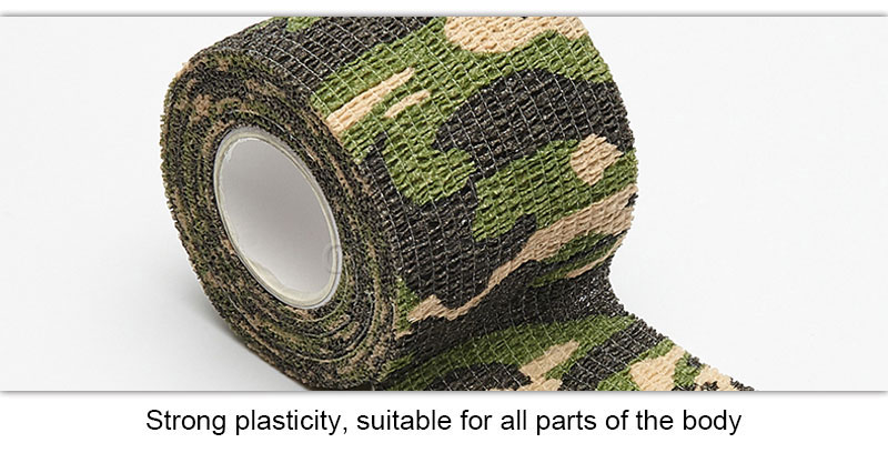 Camouflage Self Adhesive Elastic Bandage