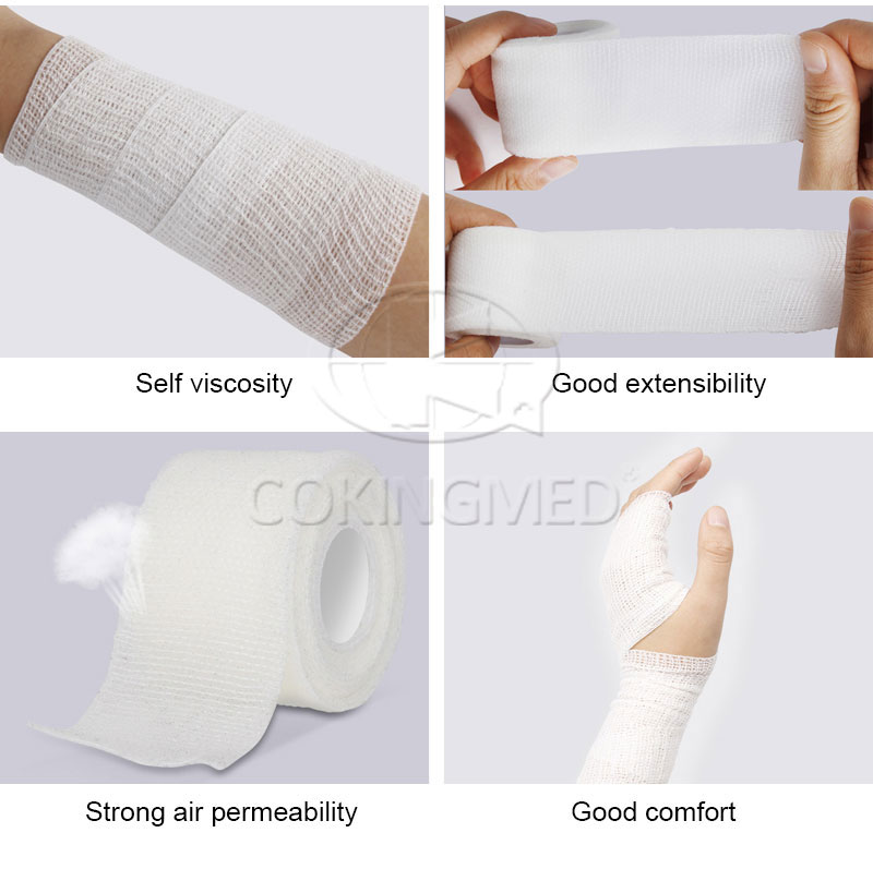 Self Adhesive Elastic Bandage (PBT Crepe) 