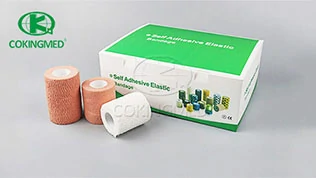 Self Adhesive Bandage Rolling Down at Edges